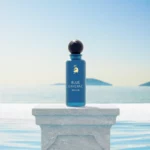 Blue Laverne perfume on a blue lagoon - Saudi Arabia